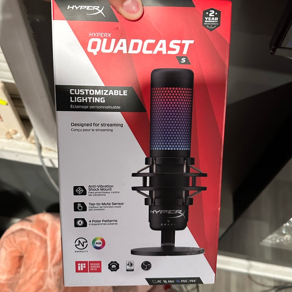Hyper X quadcast S (black) brand new